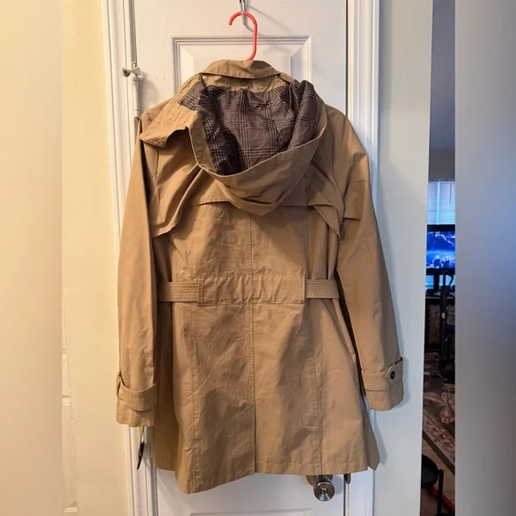 a new day Tan Trench Coat - Picture 4 of 4